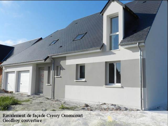 Ravalement de façade  cressy-omencourt-80190 Geoffroy couverture
