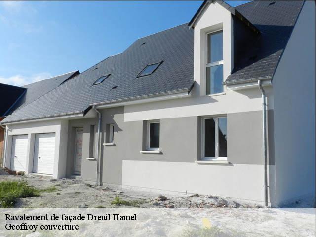 Ravalement de façade  dreuil-hamel-80270 Geoffroy couverture